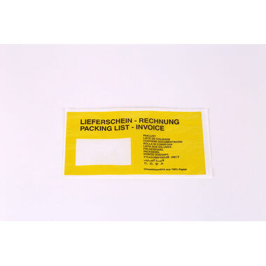 DOCUFIX Dokumententasche Graspapier 2FHDP335212 130x240mm 1000 Stück