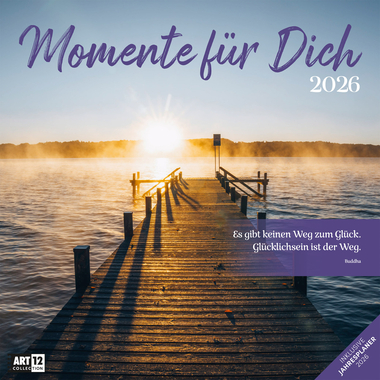 ACKERMANN Bildkalender 2026 4602 Momente für Dich ML 30x30cm