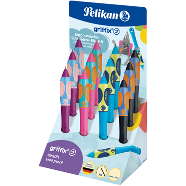 PELIKAN Display Bleistift Griffix 605496 4 Farben 12 Stk.