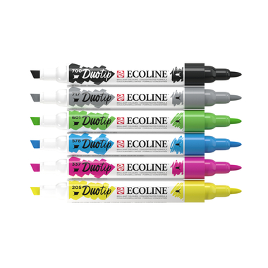 TALENS Ecoline Duotip Basis Set 11609910 6 couleurs