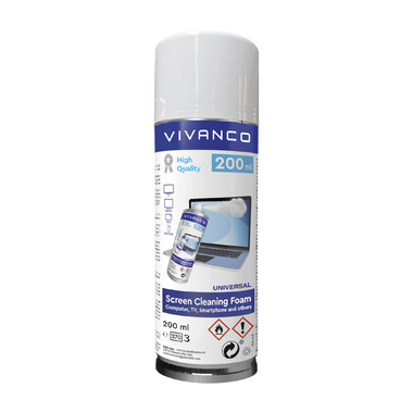 Mousse nettoyante pour écrans | Vivanco
