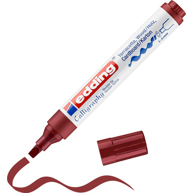 EDDING Permanent Marker 1455 1-5mm 1455-46 karmesin