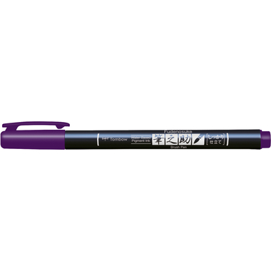 TOMBOW Kalligraphie Stift Hard WS-BH18 Fudenosuke, lila