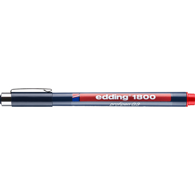 EDDING Profipen 1800 0.35mm 1800-2-03 rosso