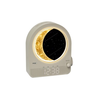 TFA Dostmann Lichtwecker 60.2053.15 mit Mondlampe und Naturgeräuschen