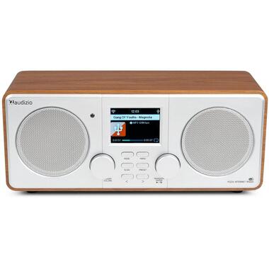 Audizio DAB+ Radio Foza Braun/Silber