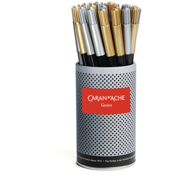 CARAN D'ACHE Farbstifte Fancolor Becher 285.103 metallic 30 Stück