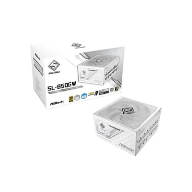 ASRock Alimentatore Steel Legend SL-850GW 850 W, Bianco