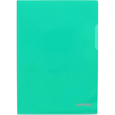 NOVOOO Pro Sichtmappen 140my A4 400197774 grün glatt 100 Stück