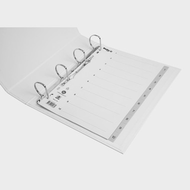 BIELLA Register PP A4 47141000U grau 1-10