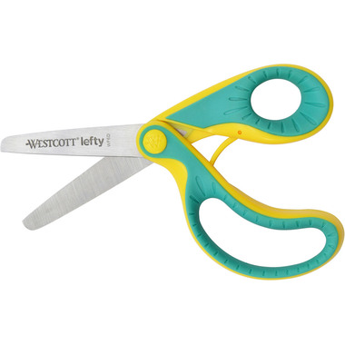 WESTCOTT Ciseau Softrgip Ergo 13cm E-22003 00 jaune/turquoise