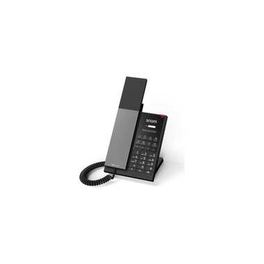 snom Tischtelefon HD350A, Analoges Hoteltelefon Schwarz