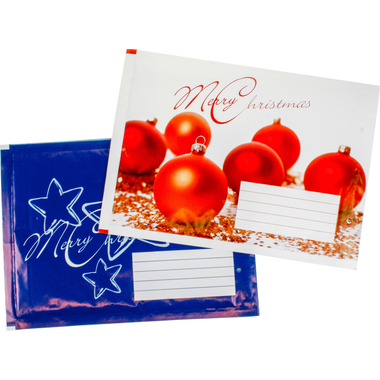 NEUTRAL Luftpolstertaschen Christmas 081054 Gr.4, 200x275mm 4 Stück