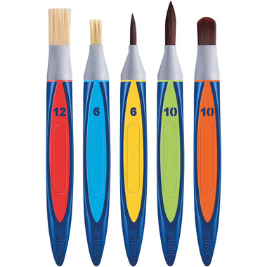 PELIKAN Pinselset Griffix 700733 5-teilig 5 Farben