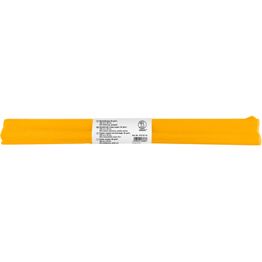 URSUS Bastelkrepp 50cmx2,5m 4120314 32g, goldgelb