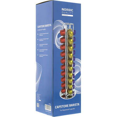 NORDIC Q Barista Capsule Holder HTPSLCF13090003 Nespresso, 40 pcs rotate