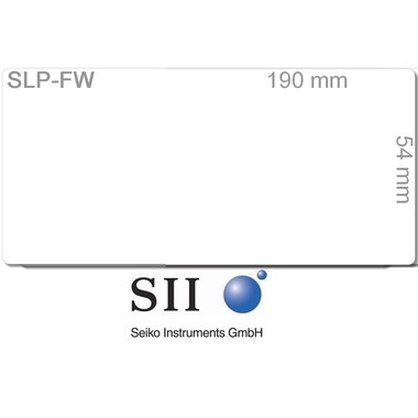 SEIKO Ordner-Etiketten 54x190mm SLP-FW weiss 110 Stück
