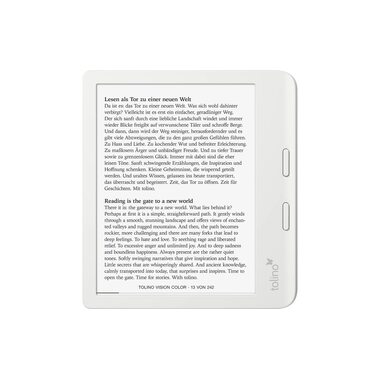 tolino eReader Vision Color White