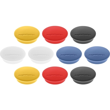 MAGNETOPLAN Magnet Discofix Junior 34mm 1662110 assortiert 10 Stk.