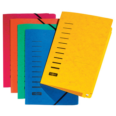 PAGNA Dossiers élastiques A4 24007-05 jaune 3 volets