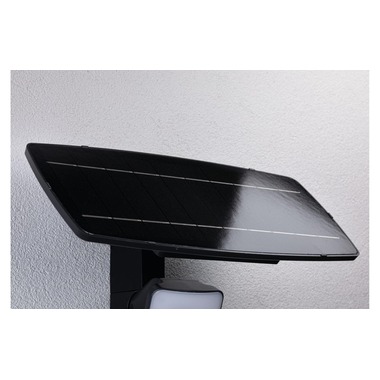 Paulmann Projecteur solaire Flotas avec détecteur de mouvement IP65 3000K 700 lm