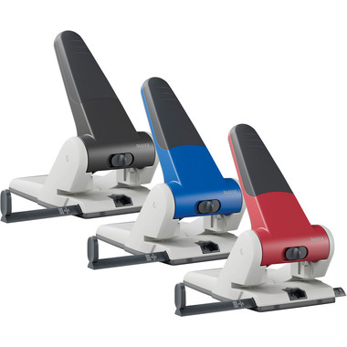LEITZ Registraturlocher 6.3mm 51800084 hellgrau 65 Blatt