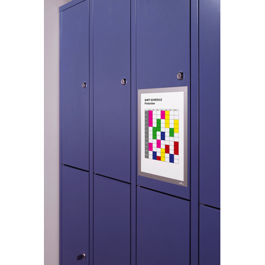 DURABLE Magnetic Duraframe A4 486923 argent 5 pcs.