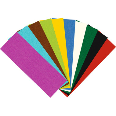 URSUS Carton à dessin coul. bloc A4 6684699SE 220g, 10 couleurs 10 flls.