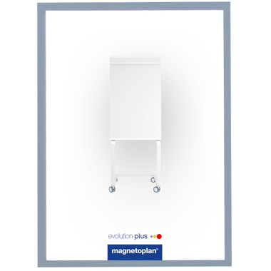 MAGNETOPLAN Cornice calamita magnetofix A4 1130301 grey 5 pezzi