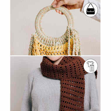 I AM CREATIVE Häkelnadel Set 6201.11 10 & 5 mm 2 Stück