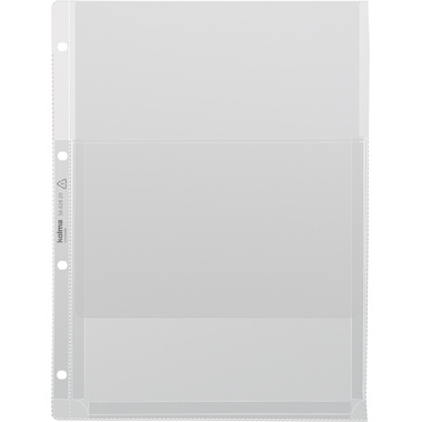 KOLMA Poche transparent Voluma A4 56.628.20 languette 5 pcs.