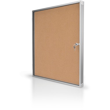 MAGNETOPLAN Schaukasten SP 610x730x40mm 1215024 Indoor, Kork 4xA4