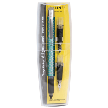 ONLINE Campus Set All you Need 61479 Diamond Turquoise