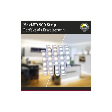 Paulmann Ruban à LED MaxLED 500 Tunable White, 1 m Extension
