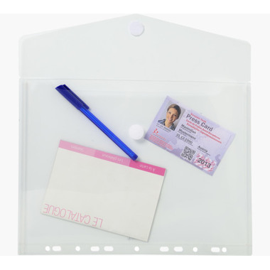 EXACOMPTA Porte-documents A4 57381E PP, perforé, 200my