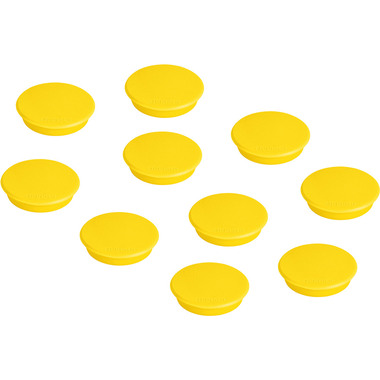 FRANKEN Haftmagnete 24mm HM20 04 gelb 10 Stück