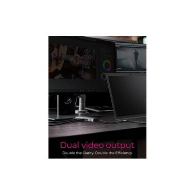 ICY BOX Docking Station IB-DK4012-CPD 9-in-1 100 W PD