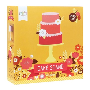 ALLC Cake Stand Large PTCSYL11 jaune 30x20x30cm