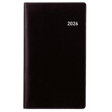 BIELLA Planer Bern 2026 851572020026U 1W/2S schwarz ML 8.7x15.3cm