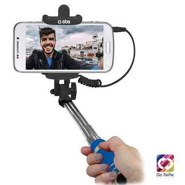 Perche à Selfies avec câble jack universel 3,5 mm