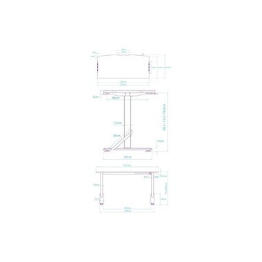 Ultradesk Gaming Desk Iron White