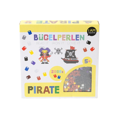 I AM CREATIVE Bügelperlen Set Pirat 4012.35 2000 Stück