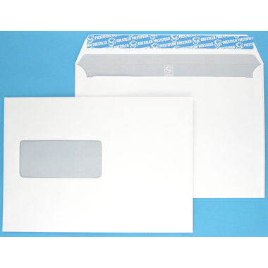 GOESSLER Couvert Cavanna m/Fenster C5 1354 100g, weiss 500 Stück