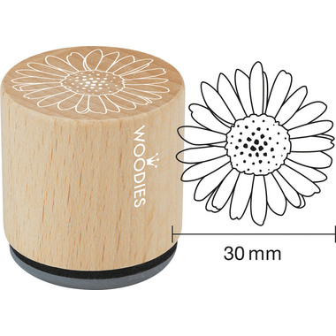 COLOP Woodies Display Floral 165670 25 tampons, 5 coussins