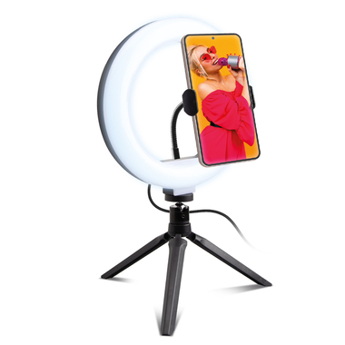 Anello LED con treppiede