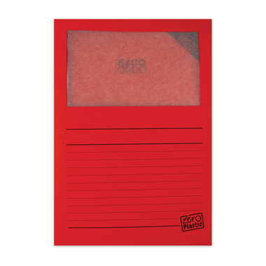 ELCO Dossiers d'organ. Ordo Zero A4 29479.92 rouge, 120g 100 pcs.