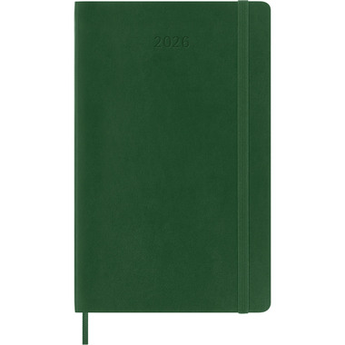 MOLESKINE Agenda Classic Large 2026 DSK1512WN3Y26 1W/1S myrtengrün SC 13x21cm