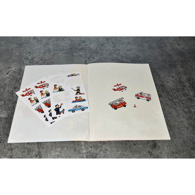 Z-DESIGN Sticker Kids 54137 Rettung 27 Stück/3 Blatt