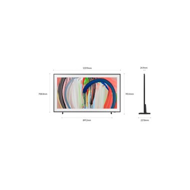 Samsung TV The Frame QE55LS03HA 55", 3840 x 2160 (Ultra HD 4K), QLED