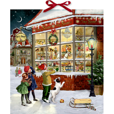 COPPENRATH calendrier mural 95322 Devant le magasin de jouets